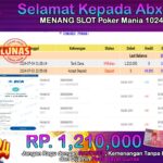 BUKTI JACKPOT SLOT POKER MANIA 1024 TERPERCAYA DI INDONESIA TGL 04-07-2024