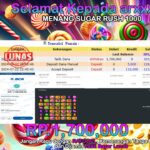 BUKTI JACKPOT SLOT SUGAR RUSH 1000 TERPERCAYA DI INDONESIA TGL 23-07-2024