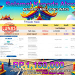 BUKTI JACKPOT SLOT MAHJONG WAYS TERPERCAYA DI INDONESIA TGL 14-08-2024