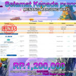 BUKTI JACKPOT SLOT MAHJONG WAYS  TERPERCAYA DI INDONESIA TGL 29-08-2024