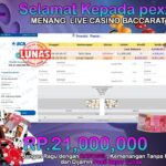 BUKTI JACKPOT LIVE CASINO BACCARAT A TERPERCAYA DI INDONESIA TGL 28-08-2024